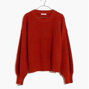 Madewell Fairbanks Pullover Sweater, Worn a Couple Times, Size Small 🧡